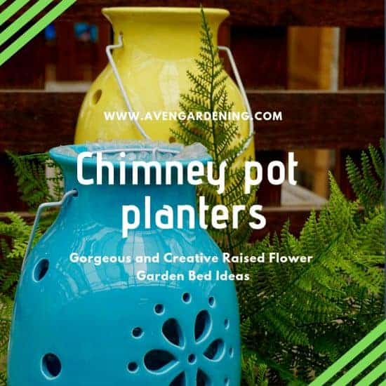 Chimney pot planters