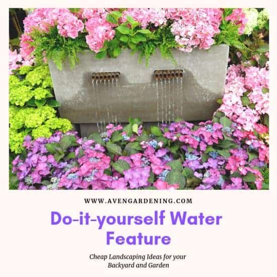Do-it-yourself Water Feature 