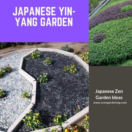 Japanese Yin Yang garden