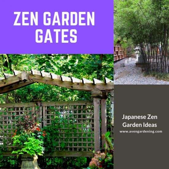 Zen garden gates