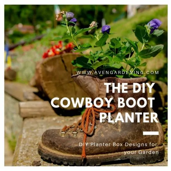 The DIY Cowboy Boot Planter 