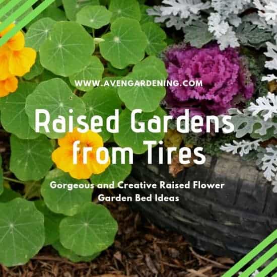 Raised Gardens from Tires