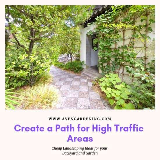 Create a Path for High Traffic Areas