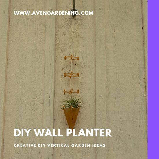 DIY wall Planter