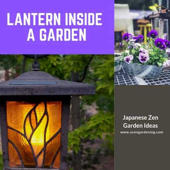 stone lantern Garden