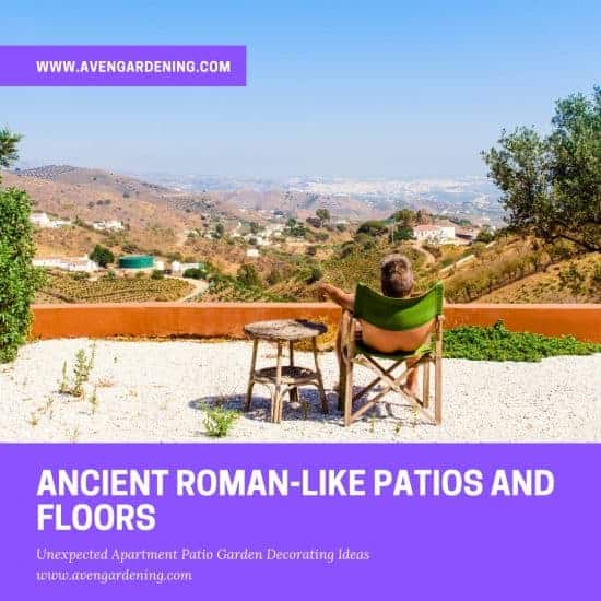 Ancient Roman Like Patio