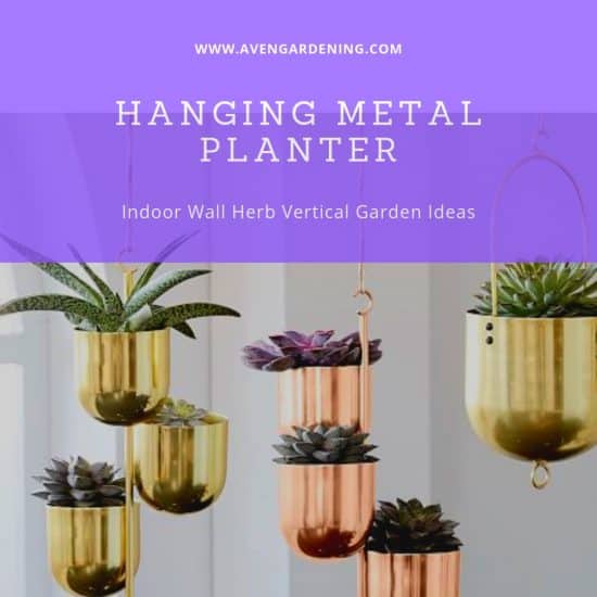 Hanging Metal Planter