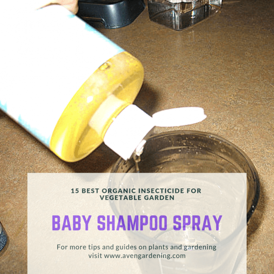 baby shampoo spray